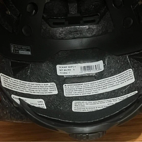 Giro Scamp MIPS II toddler/kid helmet with safety light - size S - Picture 7 of 8